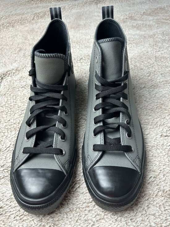 Converse CTAS TecTuff High Sharkskin Sneaker A09486C - Black/Grey - 10.5 NWOB main image 12